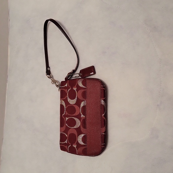 Coach Signature Wristlet - Picture 2 of 6